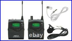 1 x Sennheiser/Pure Compatible G2 G4 UHF TX And RX + case 606-613mhz CH38 50mw