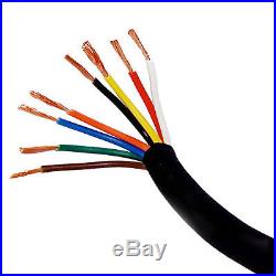 100ft foot 12ga gauge 8conductor PRO AUDIO HIGH POWER SPEAKER CABLE WIRE SNAKE