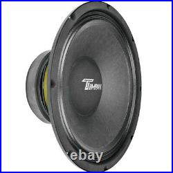 (2) 12 Midbass Timpano 750w Tpt-md12 8 Ohms Car Pro Audio Speakers Pair