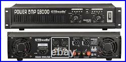 2 Channel 3000 Watts Professional Power Amplifier AMP Stereo Q3800
