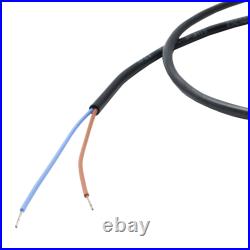 2 Core EWK Silicone Rubber DC Wiring Cable. 4 amp (2x0.25mm) Flexible LED Solar
