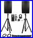 2-JBL-EON615-15-2000-Watt-Powered-DJ-PA-Speakers-Stands-Cables-Mic-Headphones-01-nrrv