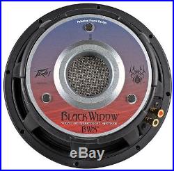 2 Peavey 1208-8 SPS BWX SS SF 12 Black Widow 500W RMS/2000W Max 8 Ohm Subwoofer