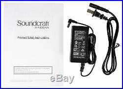 2 Person Podcasting Podcast Kit Soundcraft Mixer+Headphones+Mic+Stand