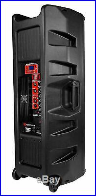 2 Rockville BPA225 Dual 15 Powered 1500w Pro DJ PA Speakers W 2 Rockville BPA225 Dual 15 Powered 1500w Pro DJ PA Speakers W
