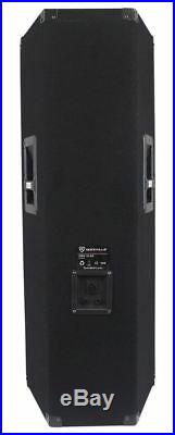 (2) Rockville RSG12.28 Dual 12 2000 Watt 8-Ohm Passive Pro Audio PA Speakers