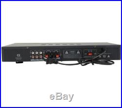 2 Rockville RSG12.4 12 1000w PA Speakers+Technical Pro 600w Amplifier w USB/SD