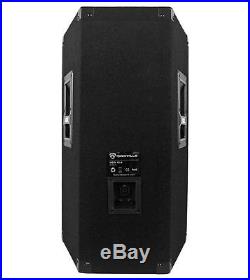 (2) Rockville RSG12.4 12 3-Way 1000 Watt 4-Ohm Passive DJ/Pro Audio PA Speakers