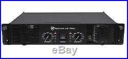 (2) Rockville SBG1188 18 2000W Pro DJ Subwoofers + RPA9 3000w Amplifier+Cables