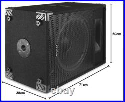 2 X 15 Active (rarely Used) Dj Pa Speakers 800w