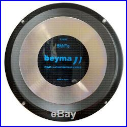 2 pcs Beyma 8MFE 8 100 Watt-RMS each Mid-Bass/Midrange Speakers 8M/FE Midbass