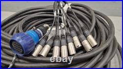 25pin veam Vde to Male 8 way XLR 25 Meter