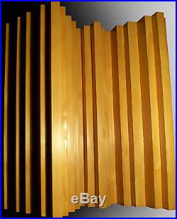 2x Acoustic Sound Diffuser Akustik Diffusor Panel tiles treatment wall panel