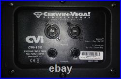2x Cerwin-Vega CVi-118S 18 Passive Subwoofer Package Bundle