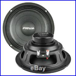 2x PRV Audio 8MB500v2-NDY Mid Bass Neodymium 8 Speaker 8 ohm 8MB PRO Neo 1000W