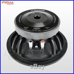 2x PRV Audio 8MR600X X-treme Mid Range 8 Speaker 8 ohm 8MR PRO 1200W