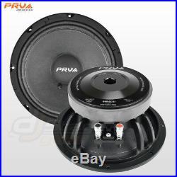 2x PRV Audio 8MR600X X-treme Mid Range 8 Speaker 8 ohm 8MR PRO 1200W