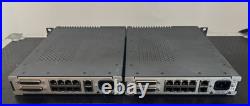 2x Telos Axia AES/EBU XNode in 1U Rack Mount Livewire AoIP Converter 2x Telos Axia AES/EBU XNode in 1U Rack Mount Livewire AoIP Converter