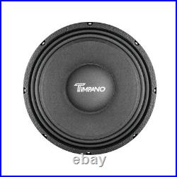 2x Timpano Audio TPT-MD10 v2 Midbass Loudspeaker 10 Inch 8 Ohms 1300 Watts Max