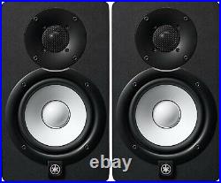 2x Yamaha HS5 Studio Monitor Speakers with Pads & Cables Production & DJ Pair