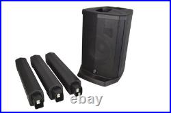 350W Column Array PA System with Bluetooth, Mic Inputs & 8 Subwoofer