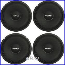 4 Beyma 8MFE 8 800 Watt Mid-Bass/Midrange Speakers 8M/FE Midbass