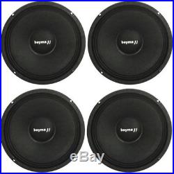 4 Beyma 8MFE 8 800 Watt Mid-Bass/Midrange Speakers 8M/FE Midbass