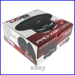 4 DS18 PRO-X8M 8 Midrange Loud Speakers 2200 Watt 8 ohm Mid Bass Loudspeakers