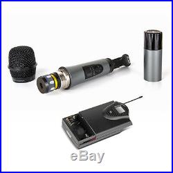 4 Metal Handheld Microphone EW240 Channel UHF Cordless Mic System