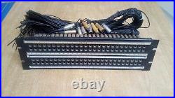 4 Row Mosses & Mitchell B-Gauge Wired BBC Audio Jackfield Patchbay XLR Connects
