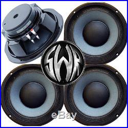 4 pack 10 8 Ohm Eminence SWR Goliath Woofer Midbass Bass Guitar Speaker USA