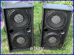 4 x McKenzie 100watt speakers Guitar/PA/etc 12 in cabs + Trucker Stage Wedge