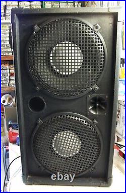 4 x McKenzie 100watt speakers Guitar/PA/etc 12 in cabs + Trucker Stage Wedge