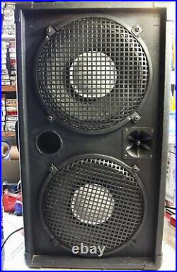 4 x McKenzie 100watt speakers Guitar/PA/etc 12 in cabs + Trucker Stage Wedge