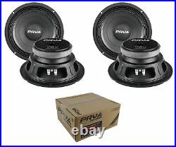 4 x PRV Audio 8MB450 v2 8 Midbass Loudspeaker 4 Ohms 1800 Watts Pro Car Audio