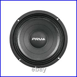 4 x PRV Audio 8MB450 v2 8 Midbass Loudspeaker 4 Ohms 1800 Watts Pro Car Audio