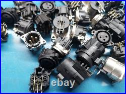 46pcs Genuine NeuTrik XLR Plug Socket Joblot
