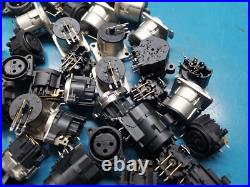 46pcs Genuine NeuTrik XLR Plug Socket Joblot