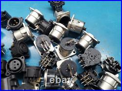 46pcs Genuine NeuTrik XLR Plug Socket Joblot