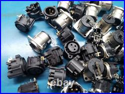 46pcs Genuine NeuTrik XLR Plug Socket Joblot