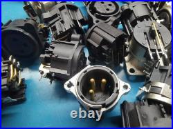 46pcs Genuine NeuTrik XLR Plug Socket Joblot