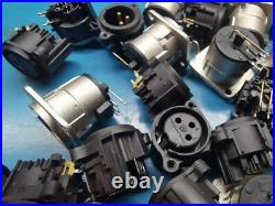46pcs Genuine NeuTrik XLR Plug Socket Joblot