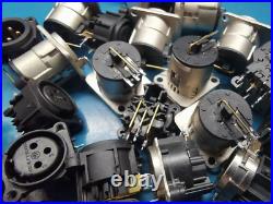 46pcs Genuine NeuTrik XLR Plug Socket Joblot
