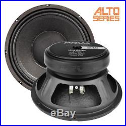 4x PRV Audio 10W650A Mid Range ALTO Car Stereo 10 Speaker 8 ohm 10A PRO 2600W