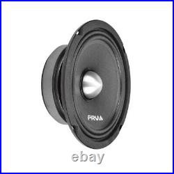 4x PRV Audio 6.5 Shallow Midrange Bullet Speakers 6MR250B-4 SLIM 4Ohms 1000W