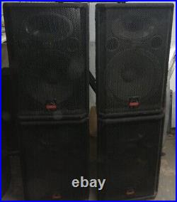 4x Wharfedale PA Speakers EVP X15