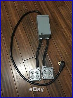 50 Amp Nema Plug Stage Distro 4-120v20a Circuits
