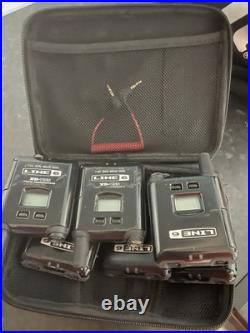6XLine 6 XD-V55 Belt pack Transmitters Untested. See Description