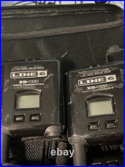 6XLine 6 XD-V55 Belt pack Transmitters Untested. See Description