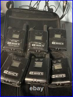 6XLine 6 XD-V55 Belt pack Transmitters Untested. See Description